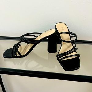 Nine West Strappy Block Heels